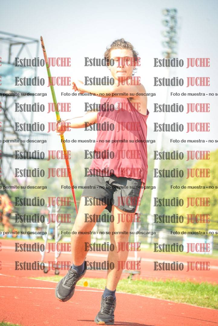 Fotos del lanzamiento de jabalina de varones