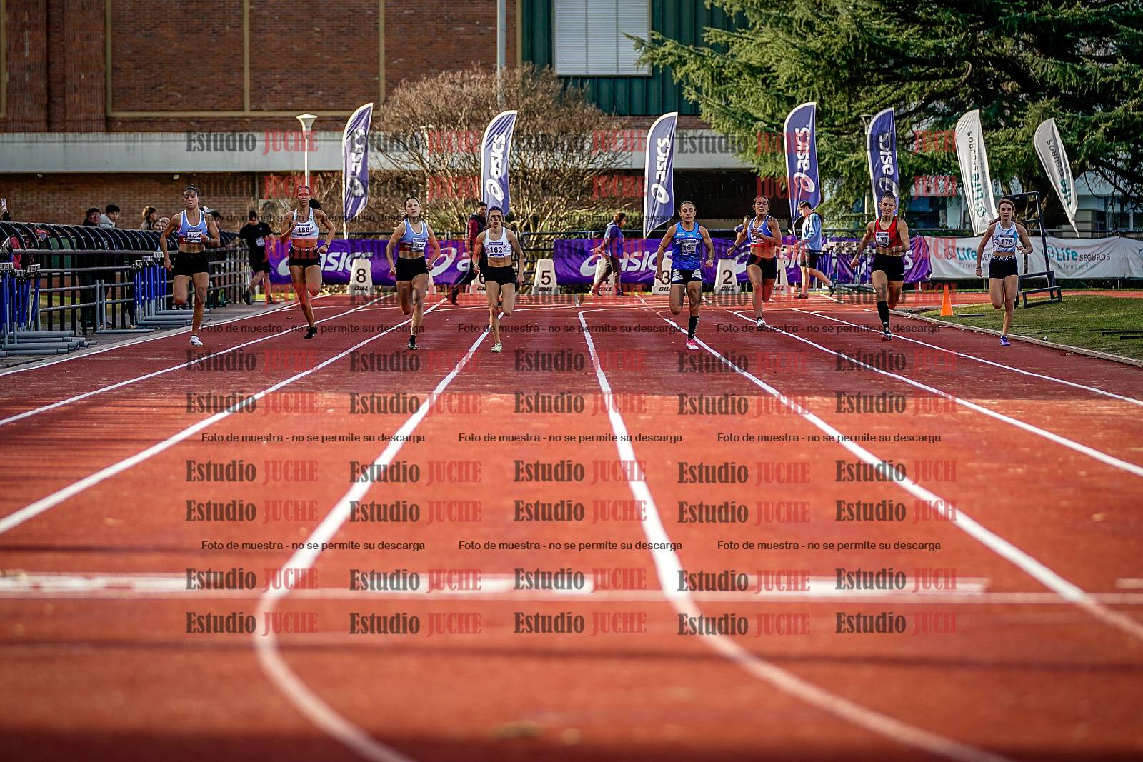 Fotos de los 200 m de mujeres - FINAL