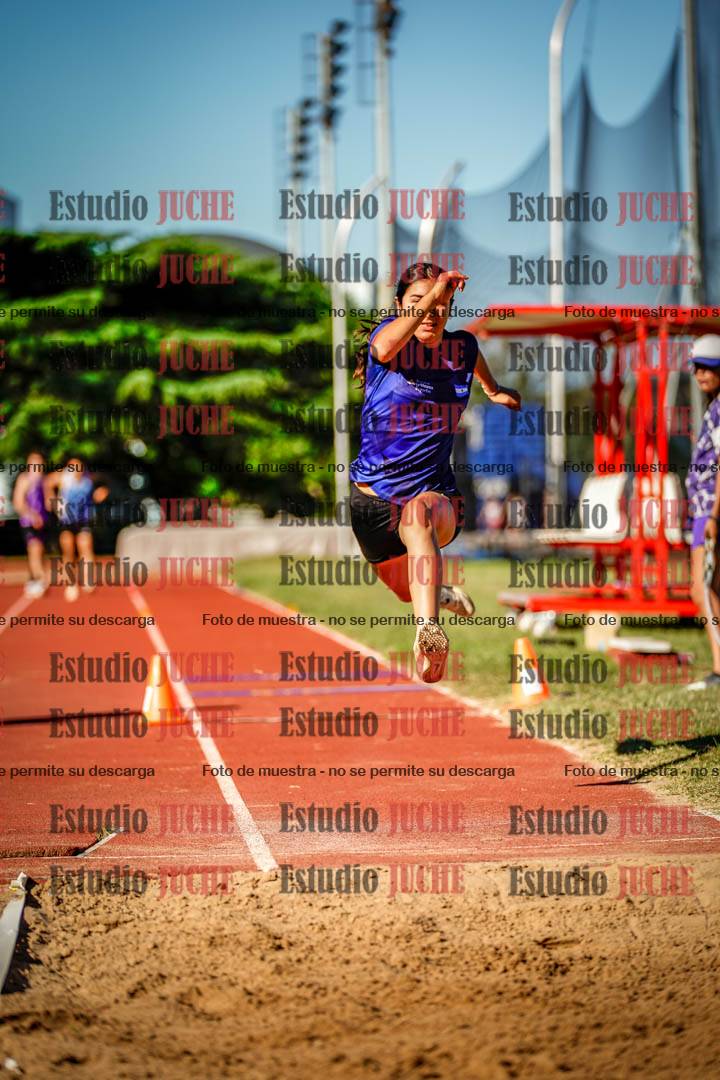 Fotos del salto triple de mujeres y varones - tablas de 8 - 11 - 13