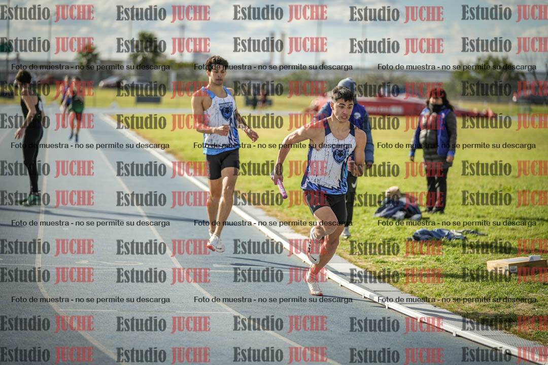 Fotos de las postas 4x400 m llanos de varones