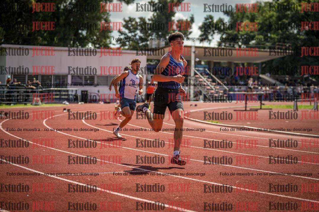 Fotos de los 400 m con vallas de varones