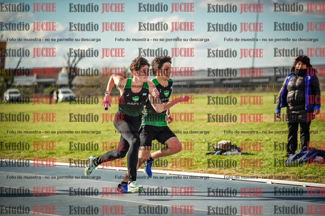 Fotos de las postas 4x400 m llanos de varones