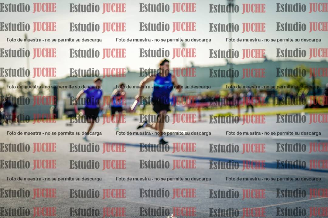 Fotos de las postas 4x100 m llanos de varones