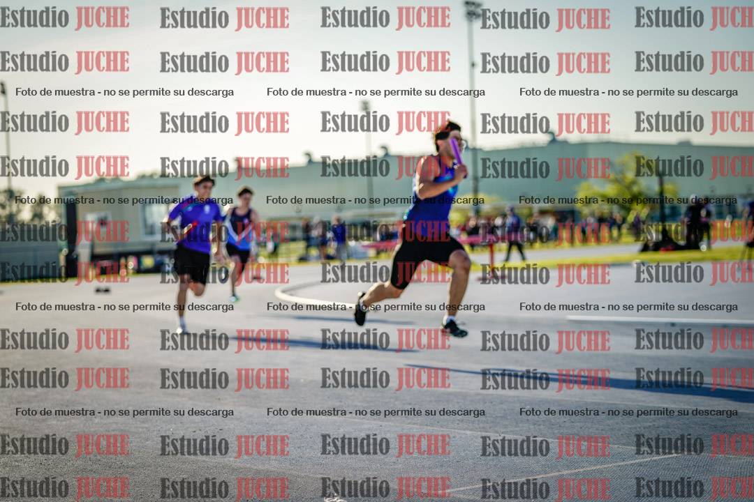 Fotos de las postas 4x100 m llanos de varones