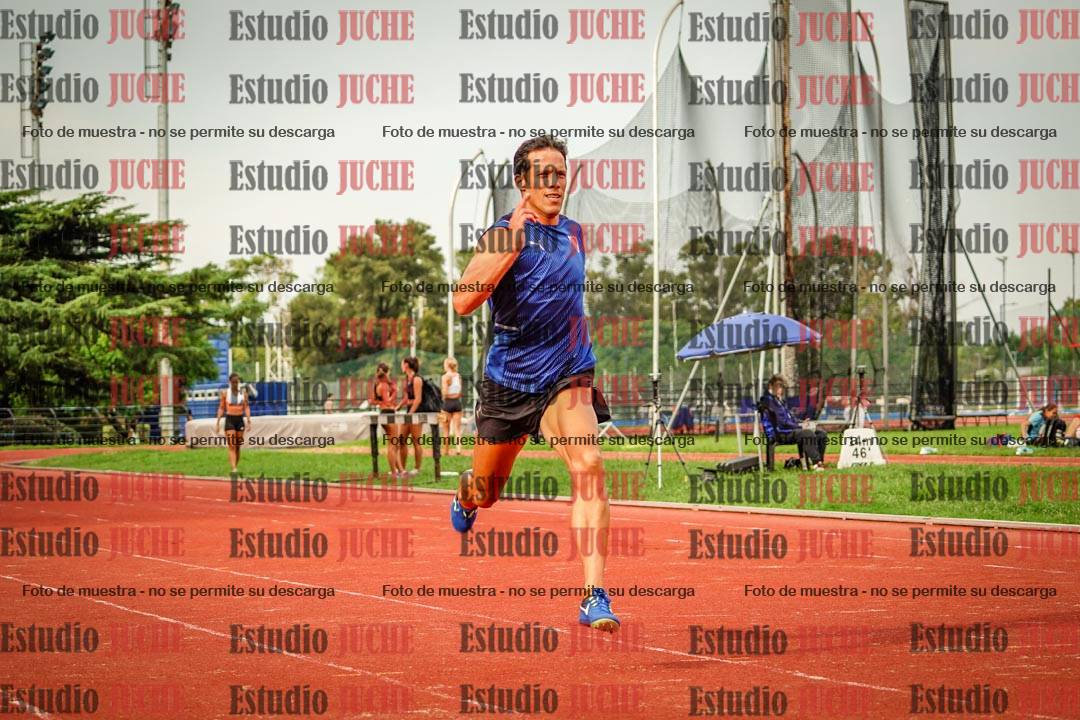Fotos de los 400 m llanos de varones