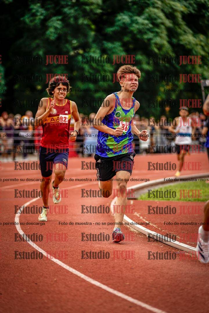 Fotos de los 800 m de varones