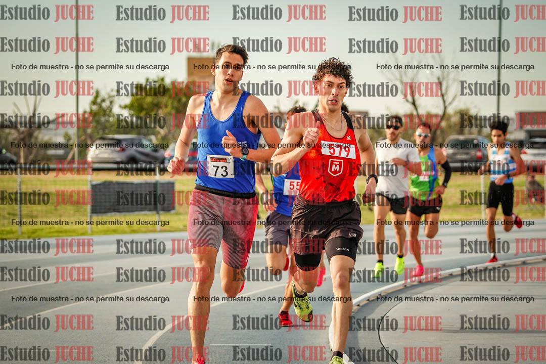 Fotos de los 1500 m llanos de varones