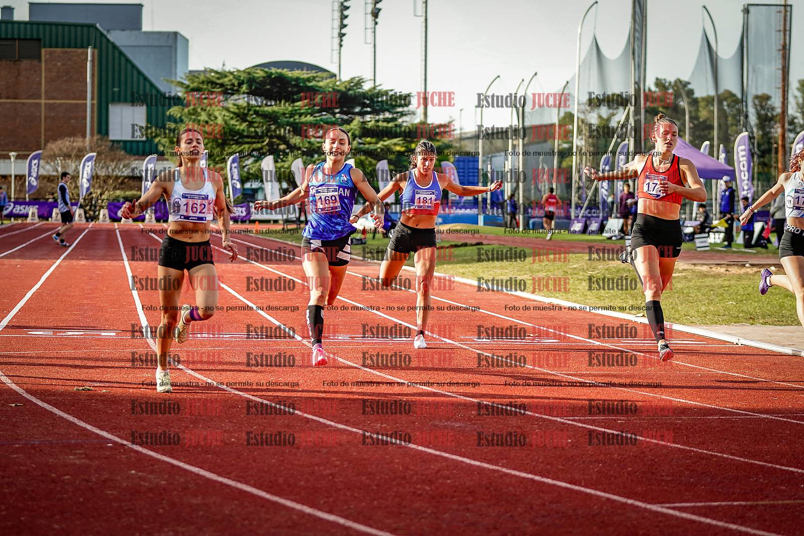 Fotos de los 200 m de mujeres - FINAL