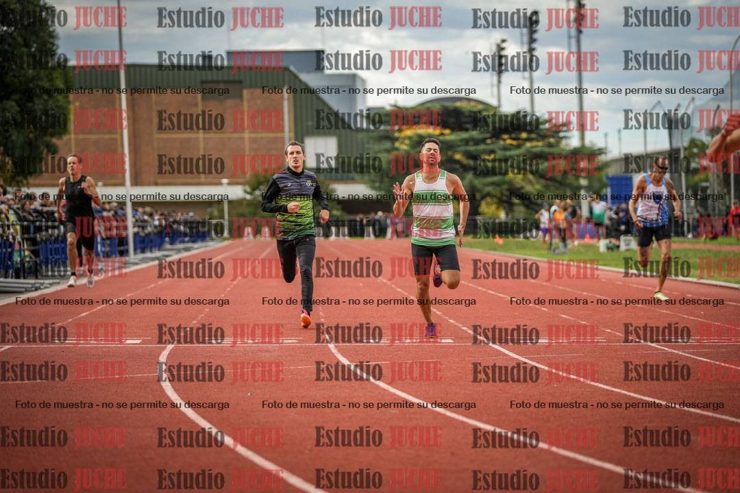 Fotos de los 400 m llanos de varones