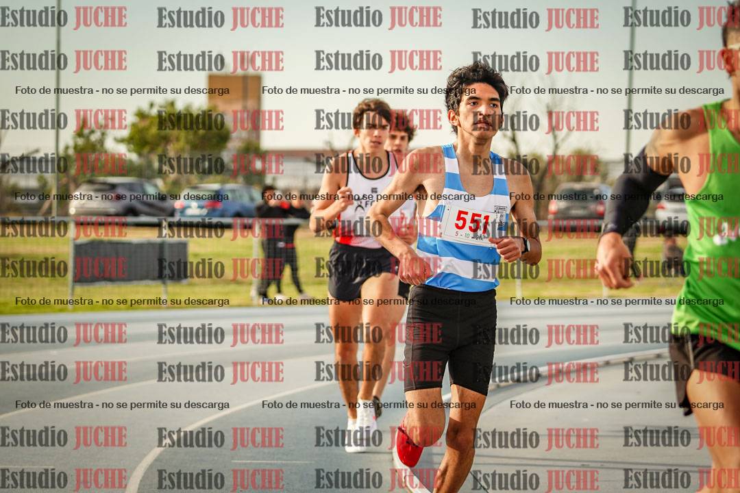 Fotos de los 1500 m llanos de varones