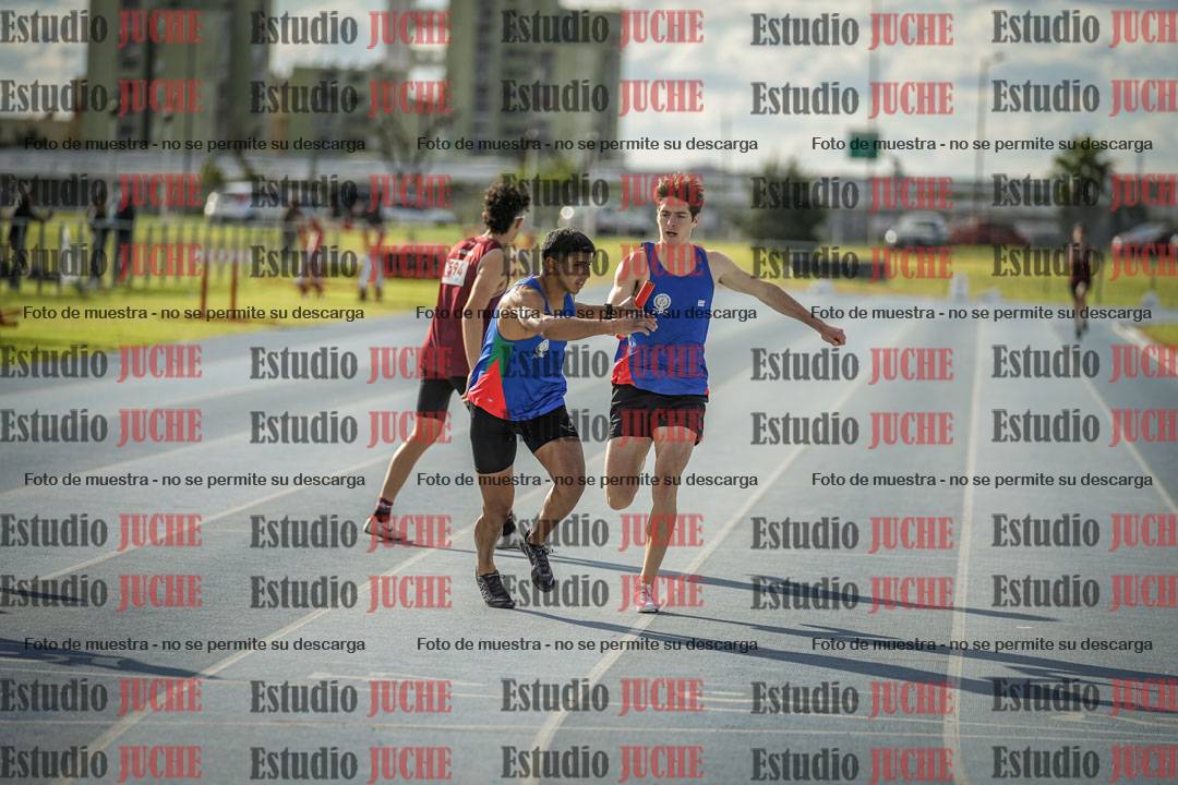 Fotos de las postas 4x400 m llanos de varones