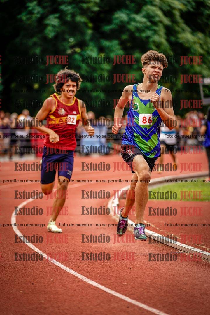 Fotos de los 800 m de varones