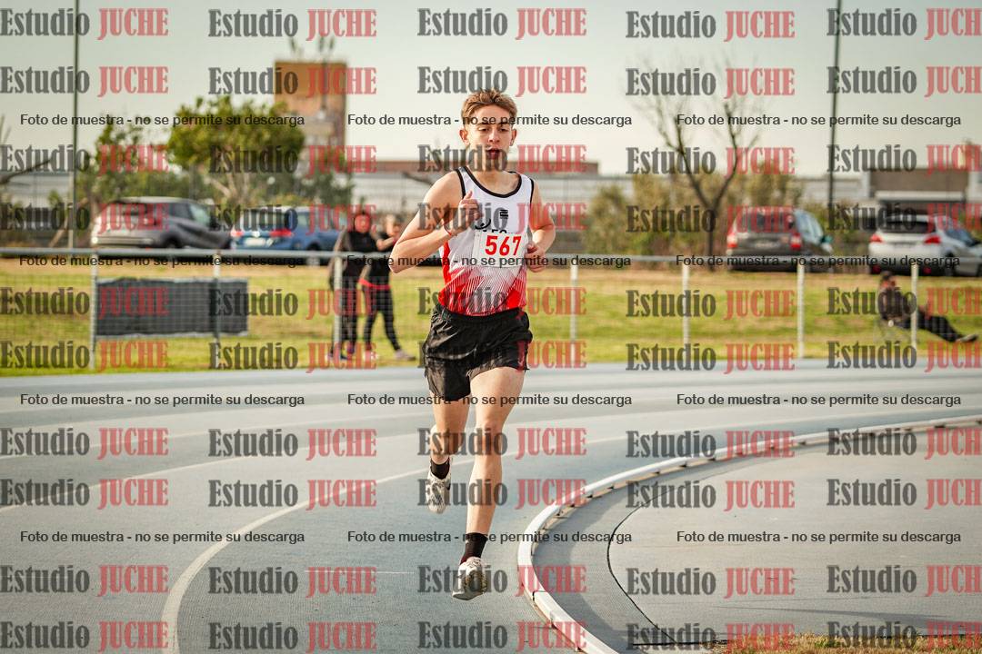Fotos de los 1500 m llanos de varones