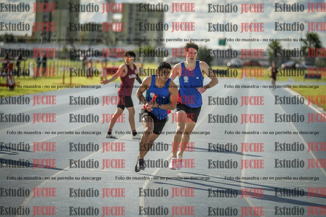 Fotos de las postas 4x400 m llanos de varones
