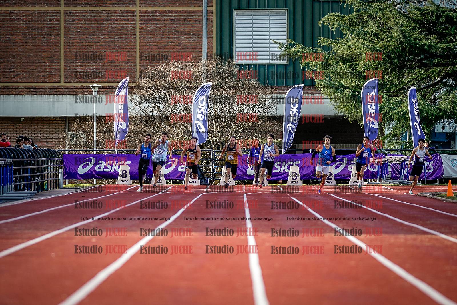 Fotos de los 200 m de varones - FINAL