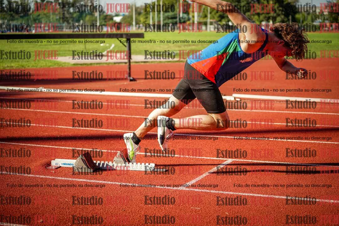 Fotos de los 400 m de varones