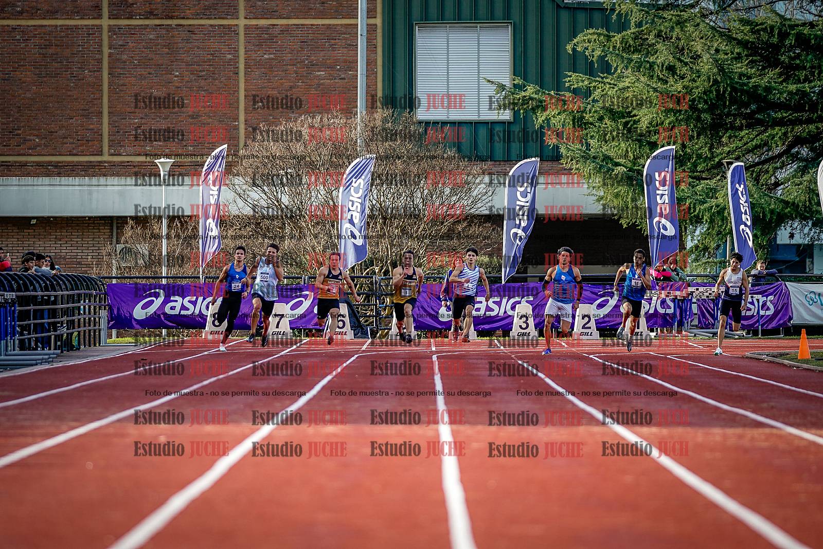 Fotos de los 200 m de varones - FINAL
