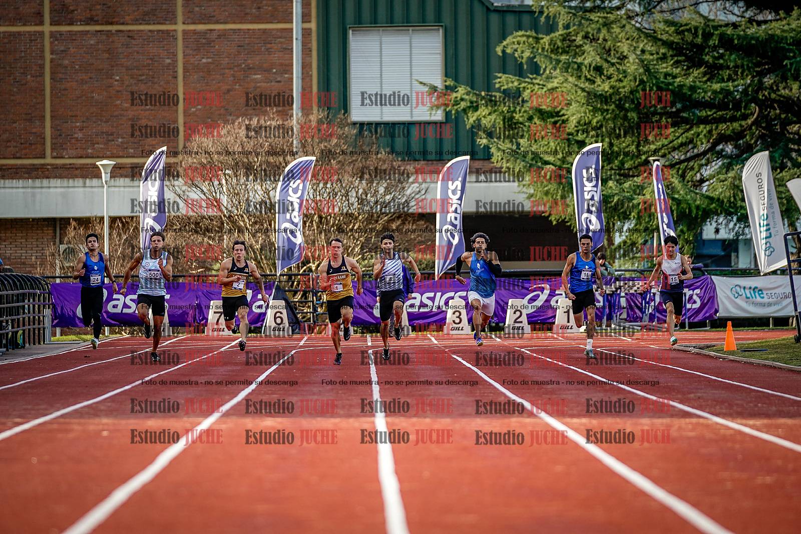 Fotos de los 200 m de varones - FINAL