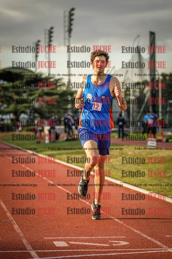 Fotos de los 1500 m llanos de varones