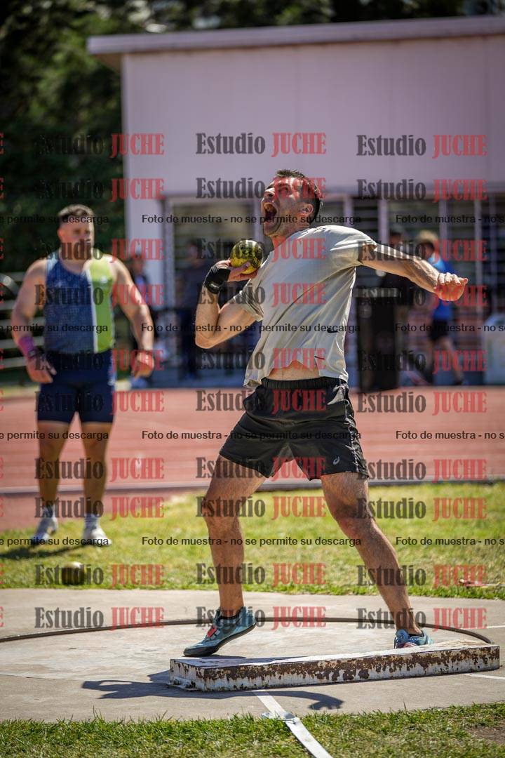 Fotos del lanzamiento de bala de varones
