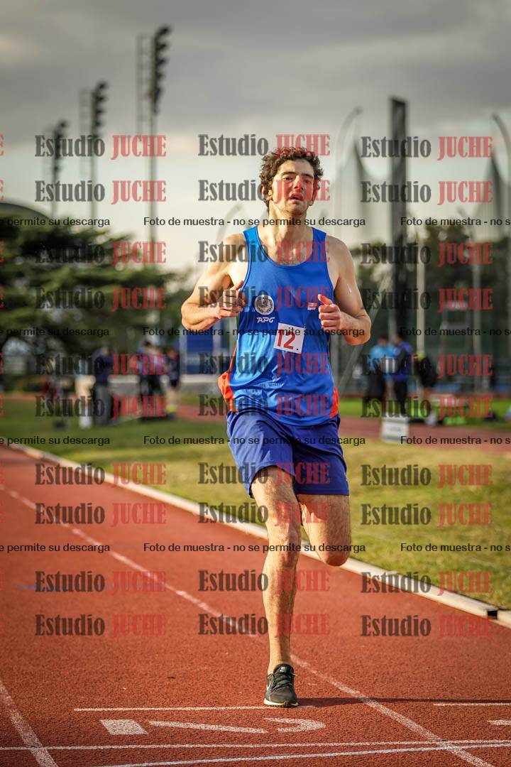 Fotos de los 1500 m llanos de varones