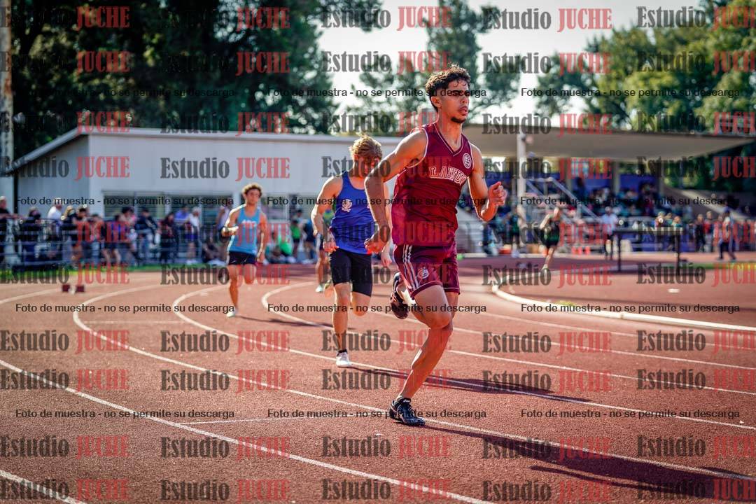 Fotos de los 400 m de varones