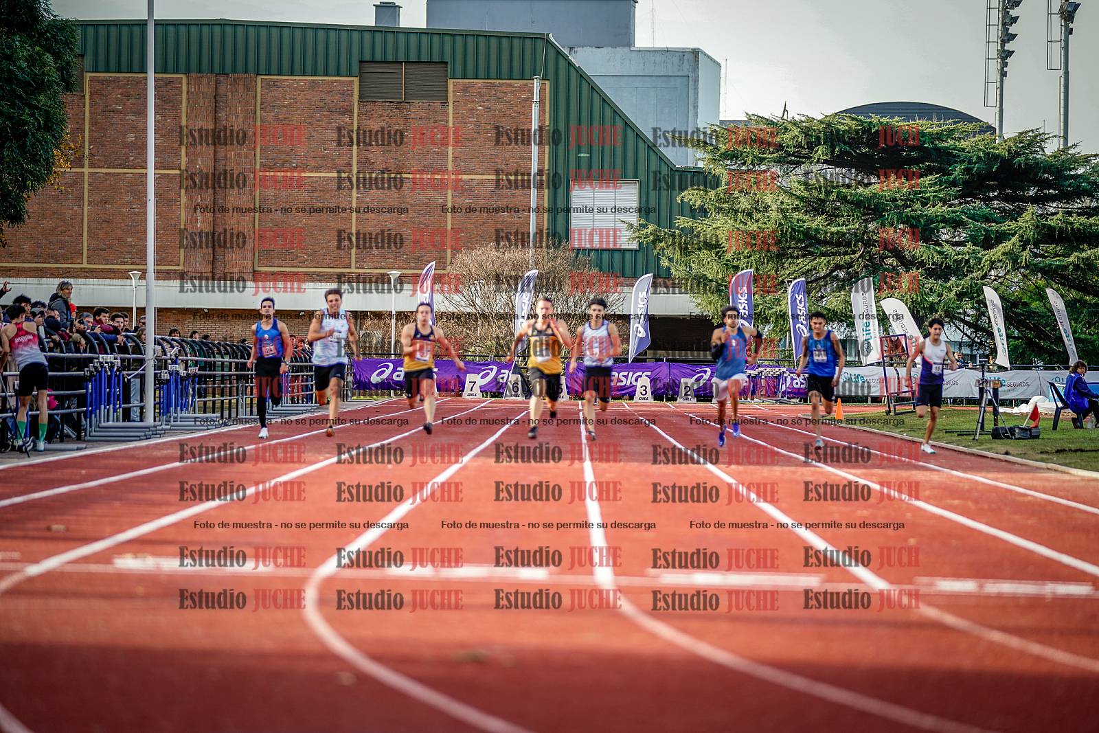 Fotos de los 200 m de varones - FINAL