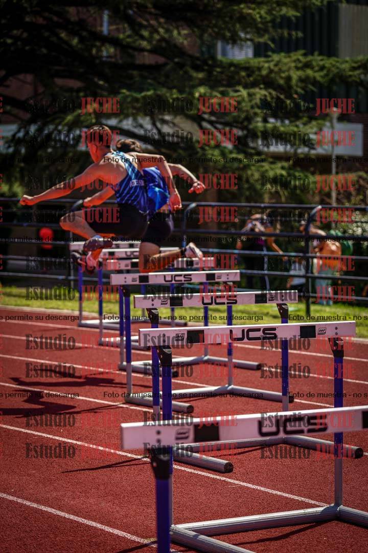 Fotos de los 400 m con vallas de varones