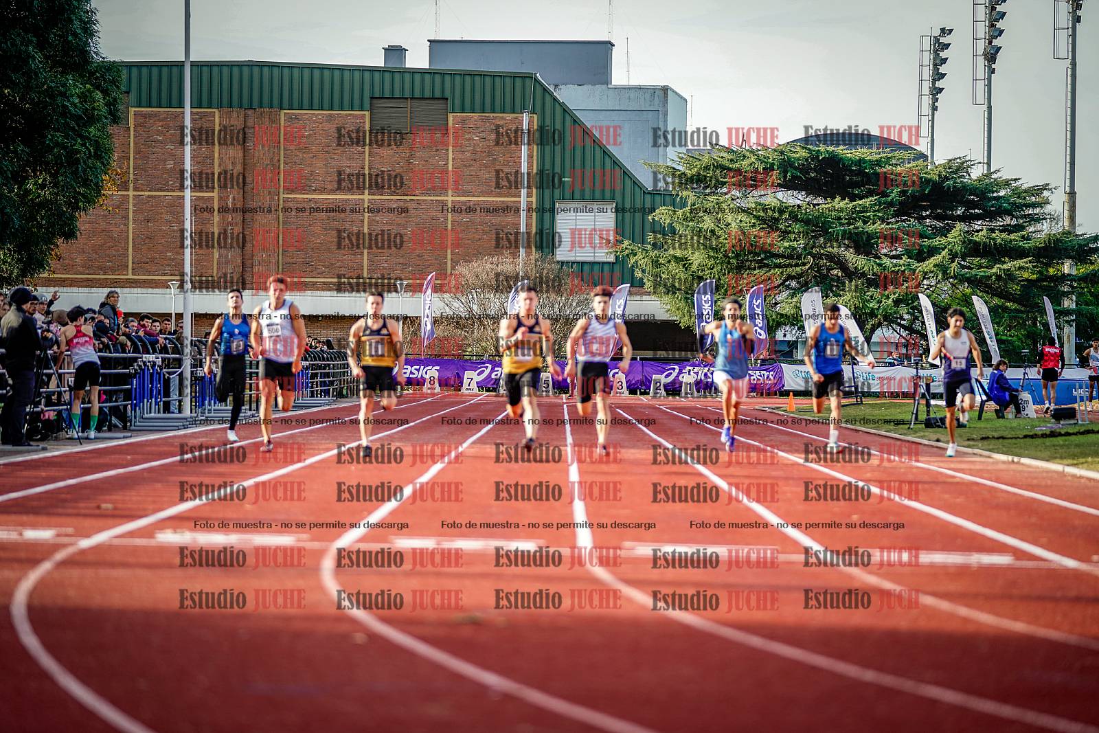 Fotos de los 200 m de varones - FINAL