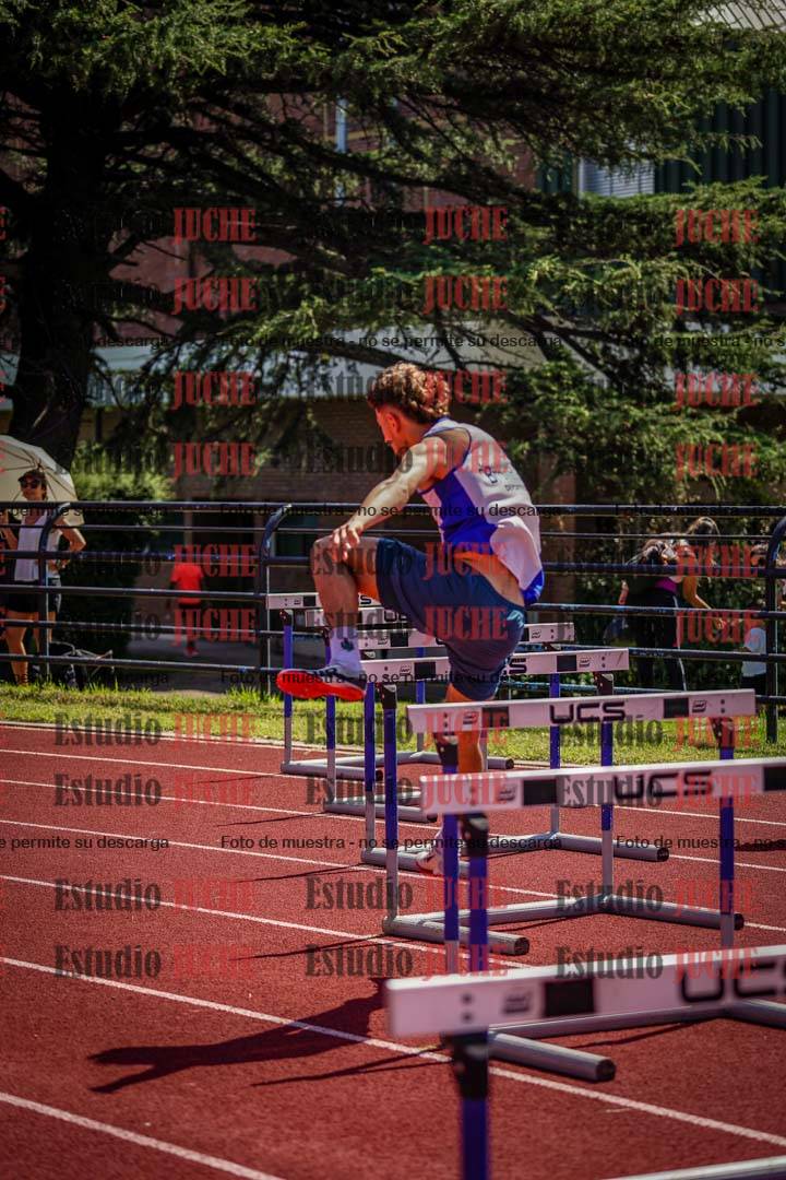 Fotos de los 400 m con vallas de varones