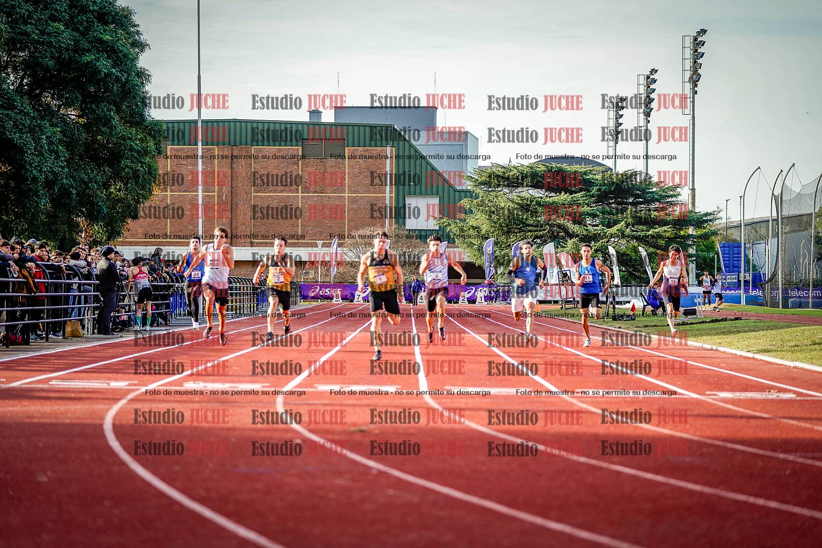 Fotos de los 200 m de varones - FINAL