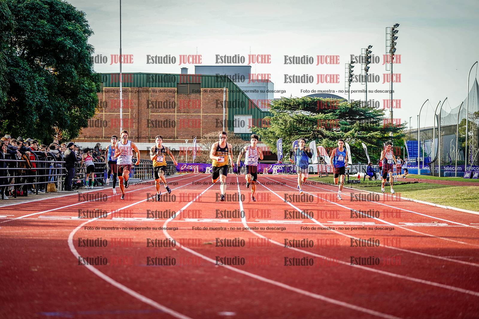 Fotos de los 200 m de varones - FINAL