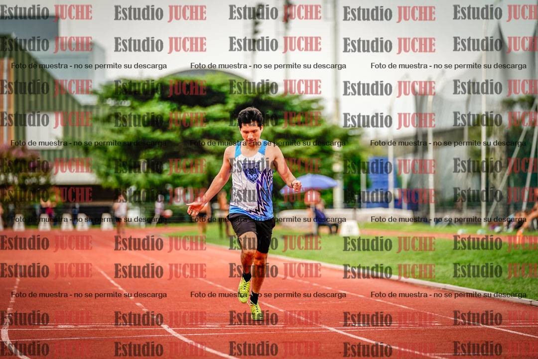 Fotos de los 400 m llanos de varones