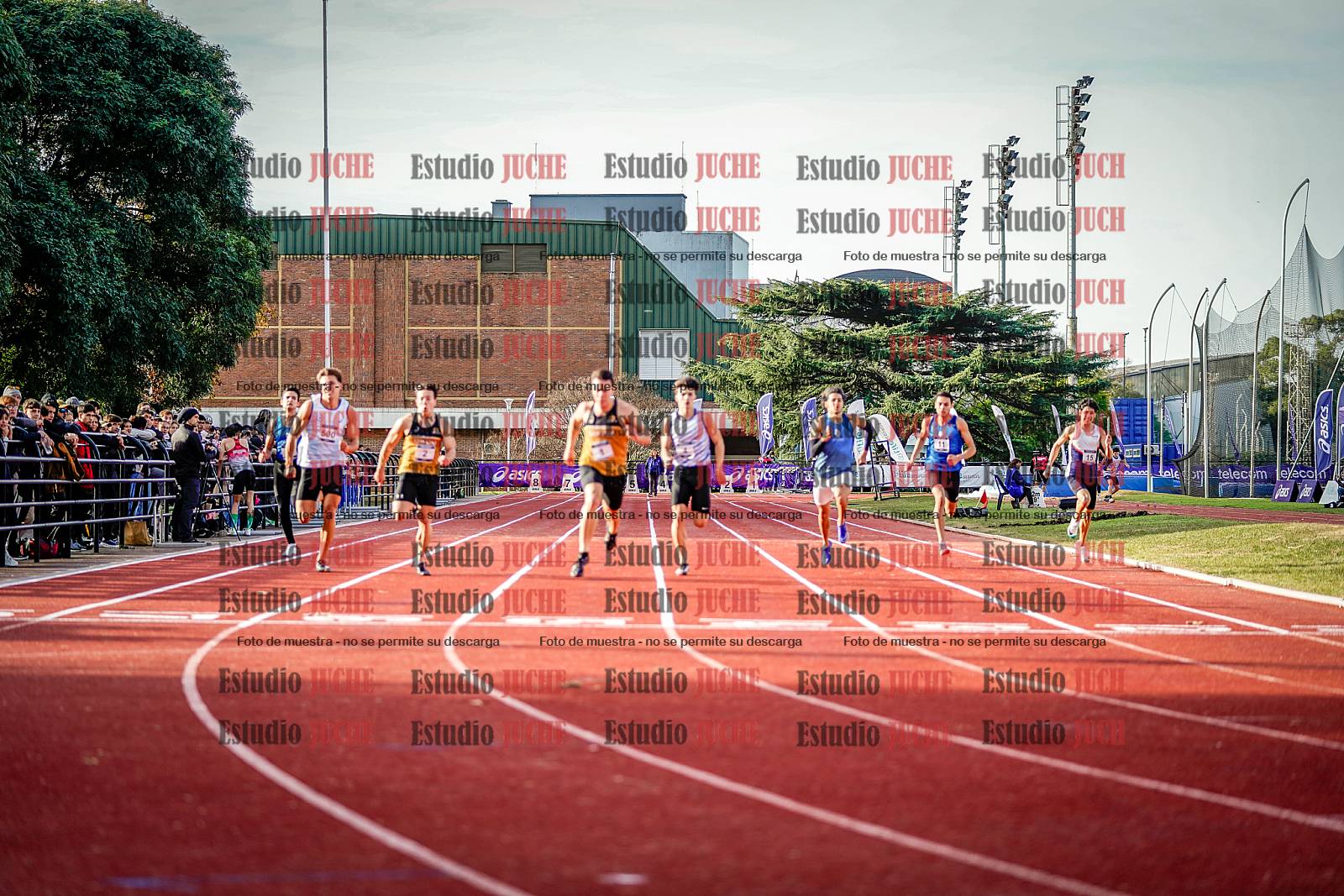 Fotos de los 200 m de varones - FINAL