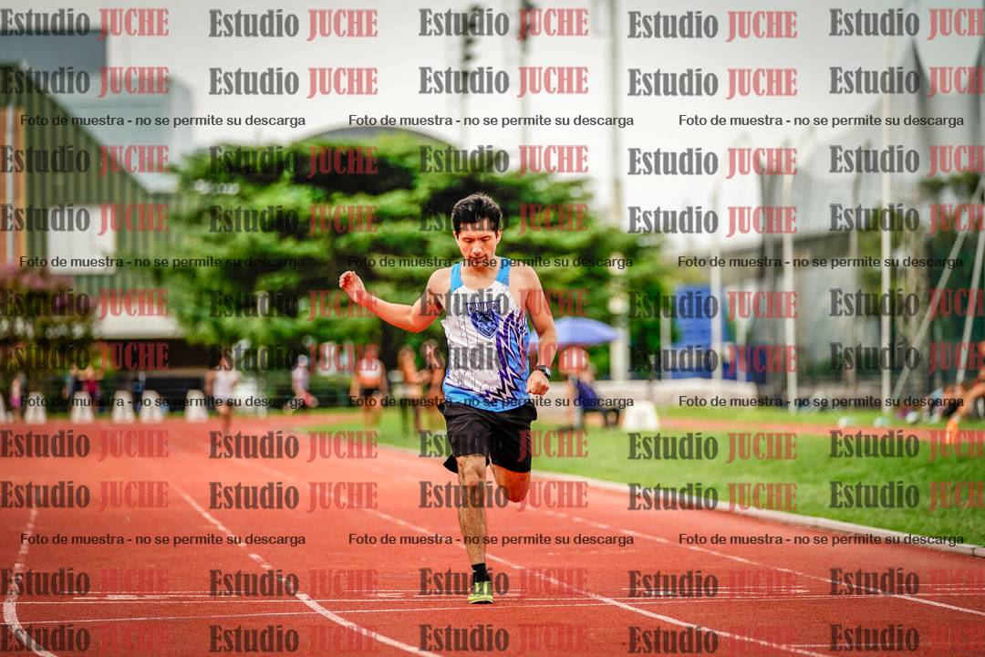 Fotos de los 400 m llanos de varones