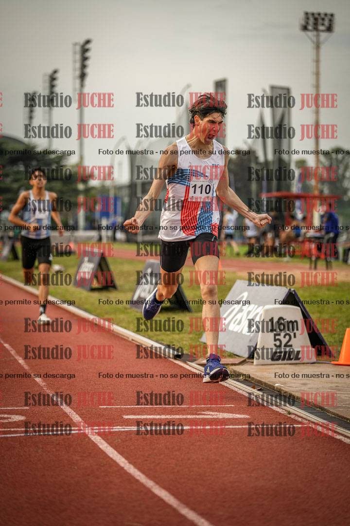Fotos de los 1500 m llanos de varones