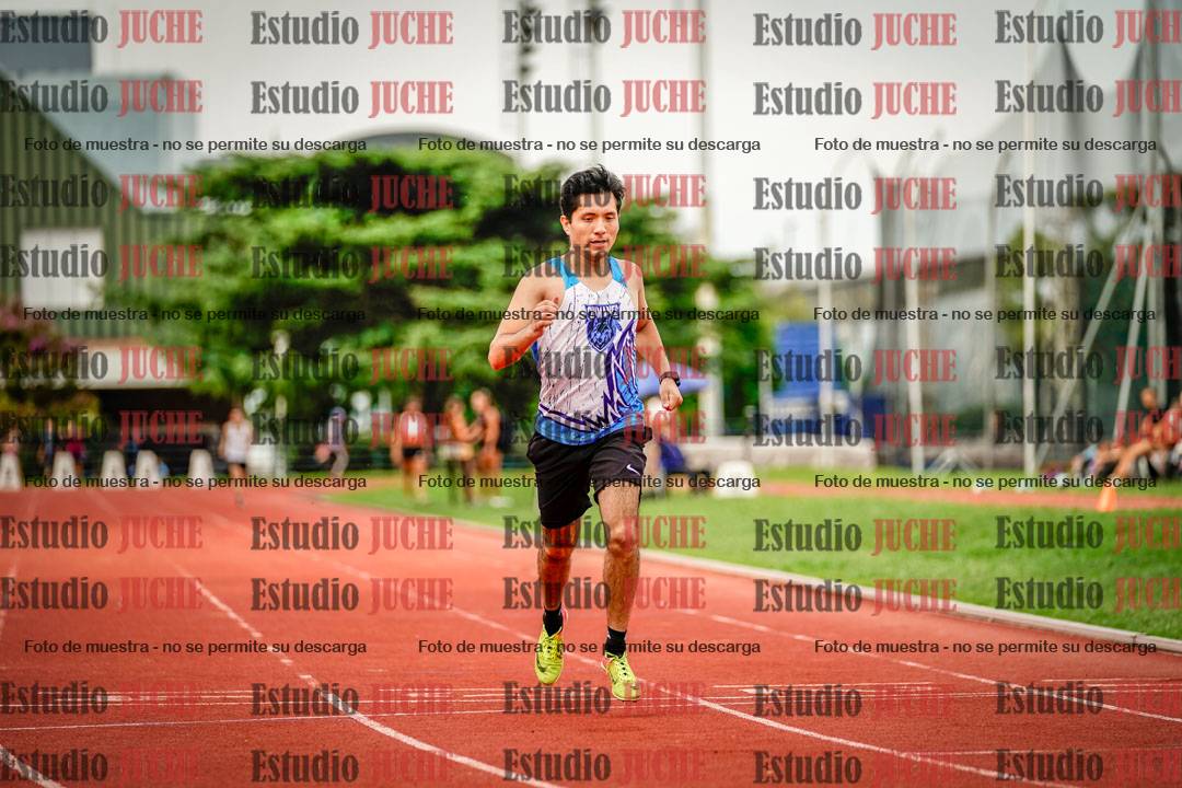 Fotos de los 400 m llanos de varones