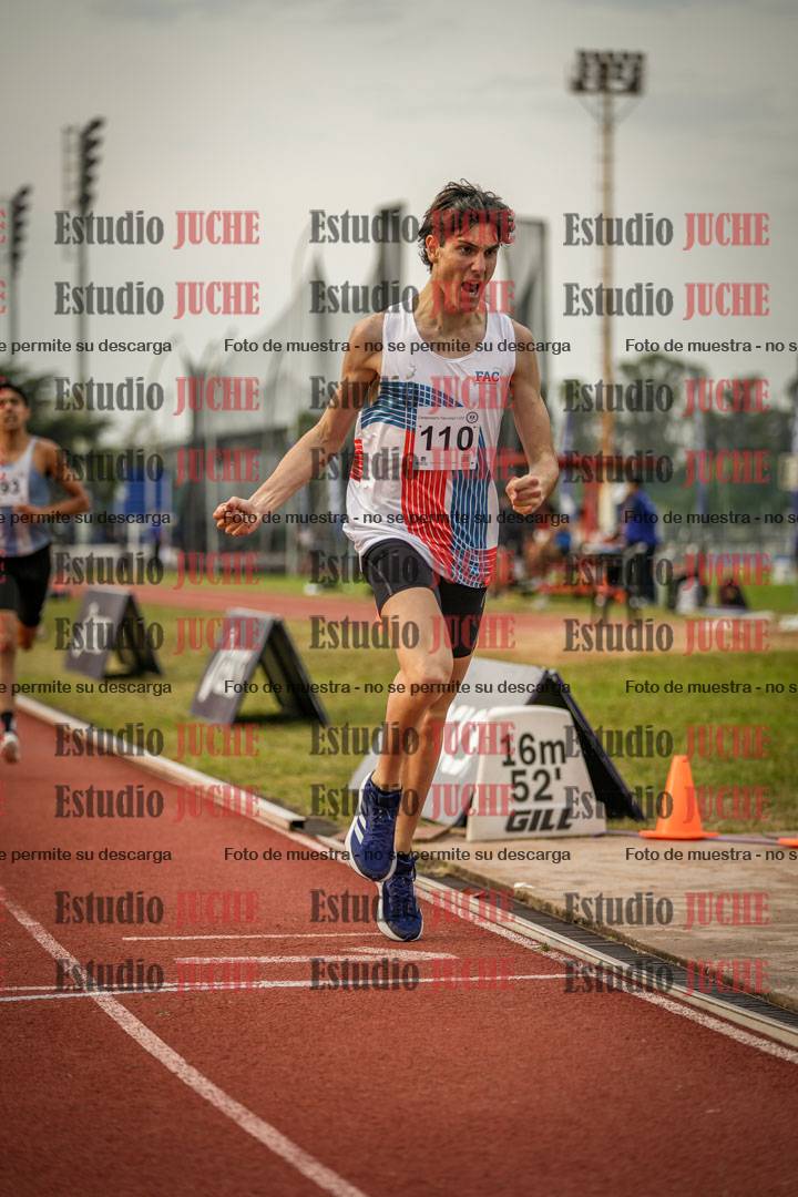 Fotos de los 1500 m llanos de varones