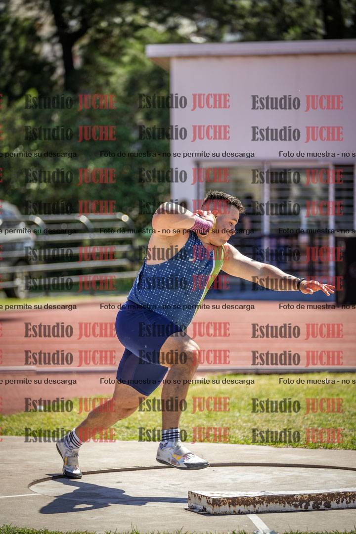Fotos del lanzamiento de bala de varones