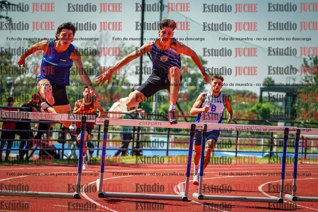 Fotos de los 400 m con vallas de varones