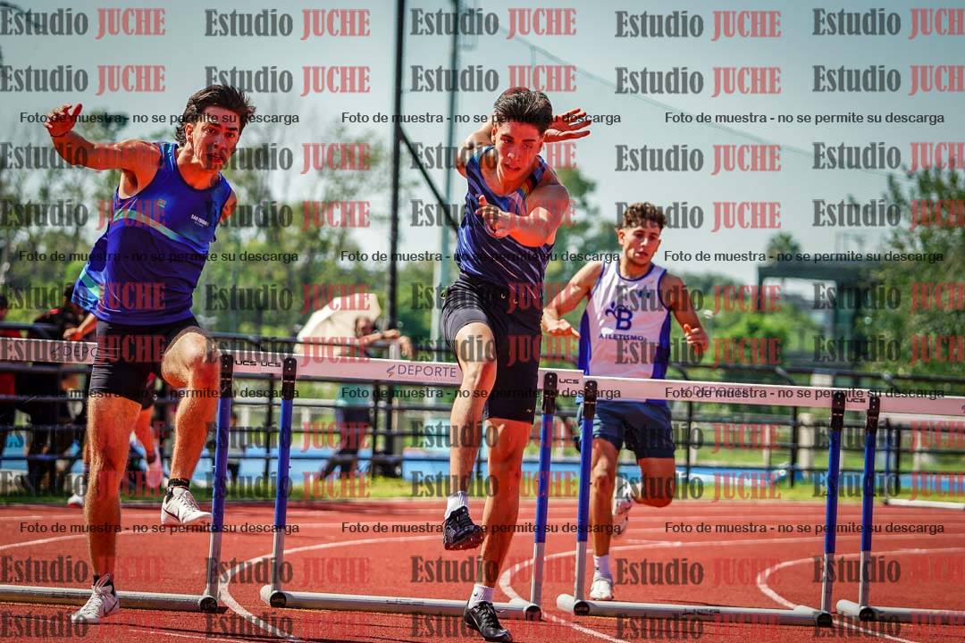 Fotos de los 400 m con vallas de varones