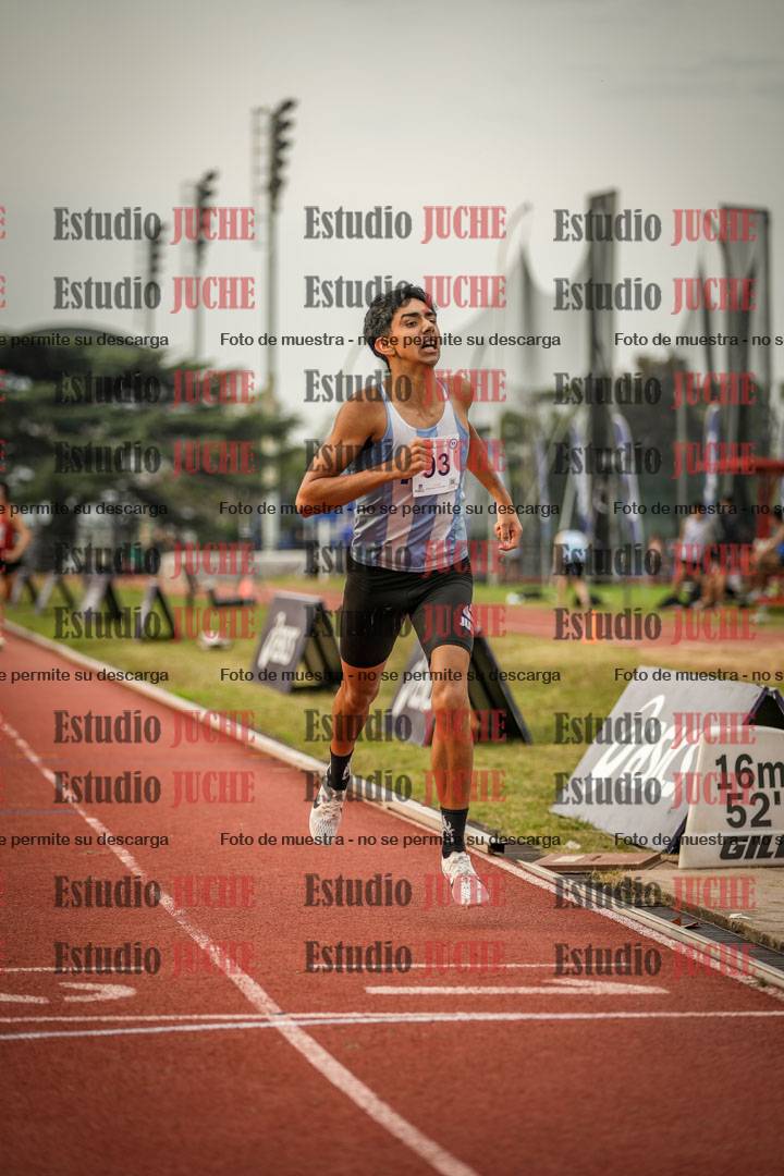Fotos de los 1500 m llanos de varones