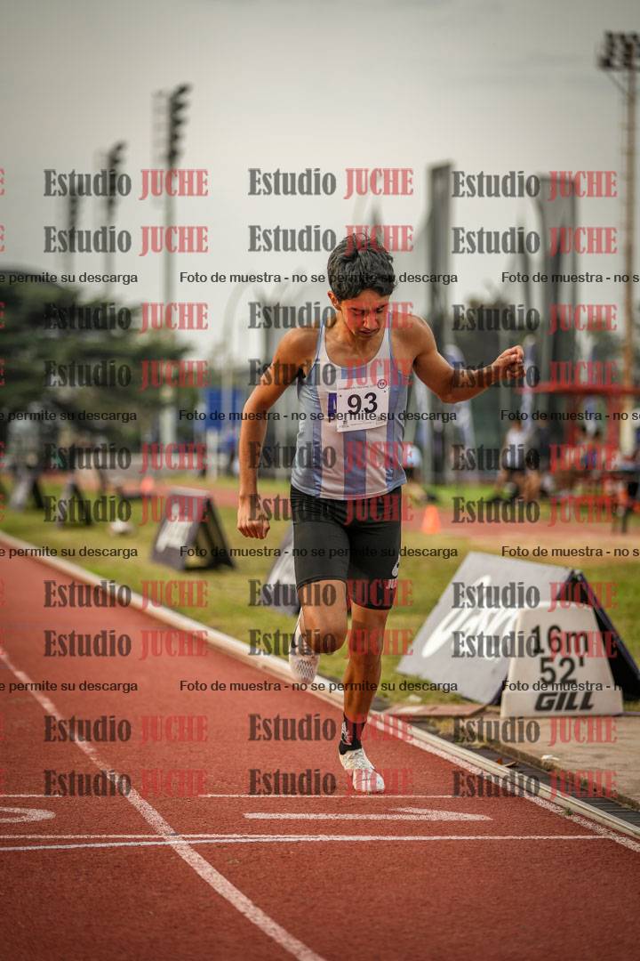 Fotos de los 1500 m llanos de varones