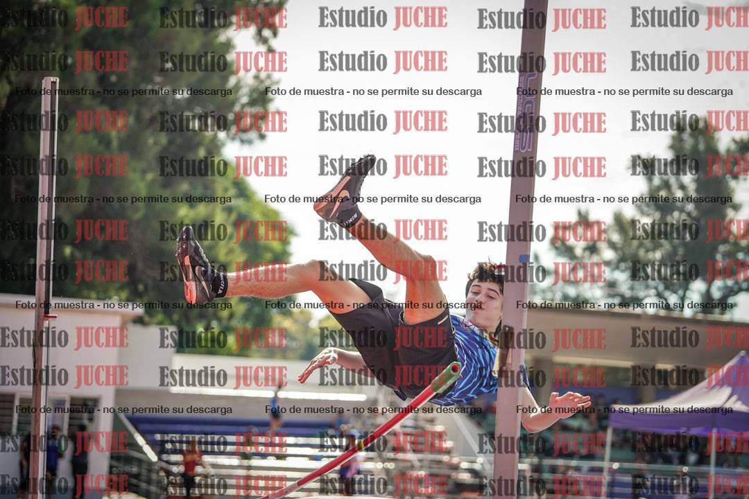 Fotos del salto en alto de varones
