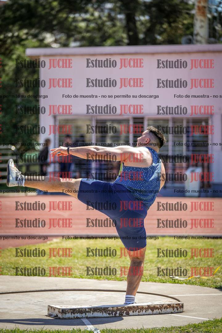 Fotos del lanzamiento de bala de varones