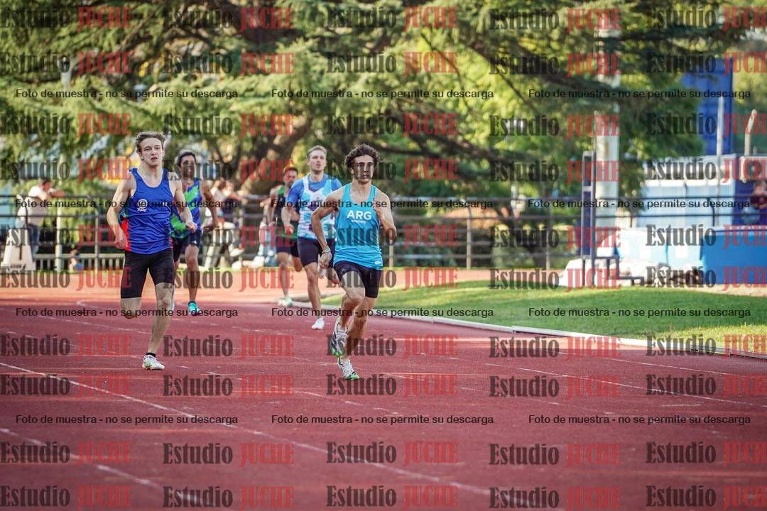 Fotos de los 400 m de varones