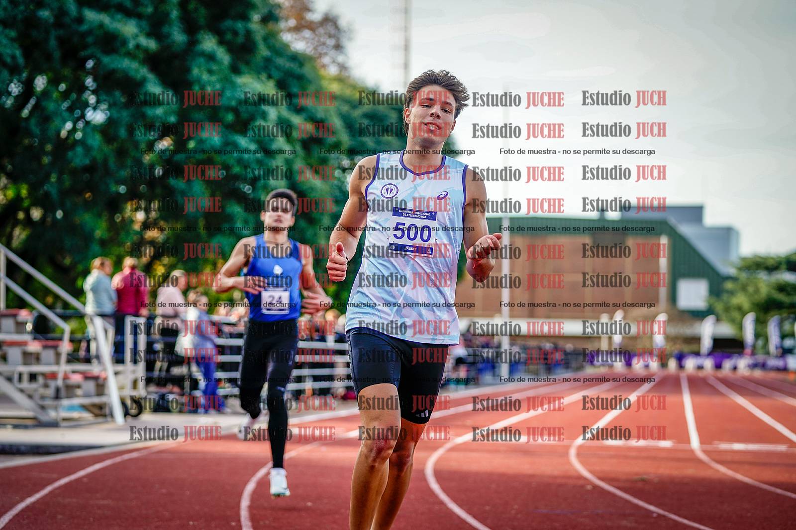 Fotos de los 200 m de varones - FINAL