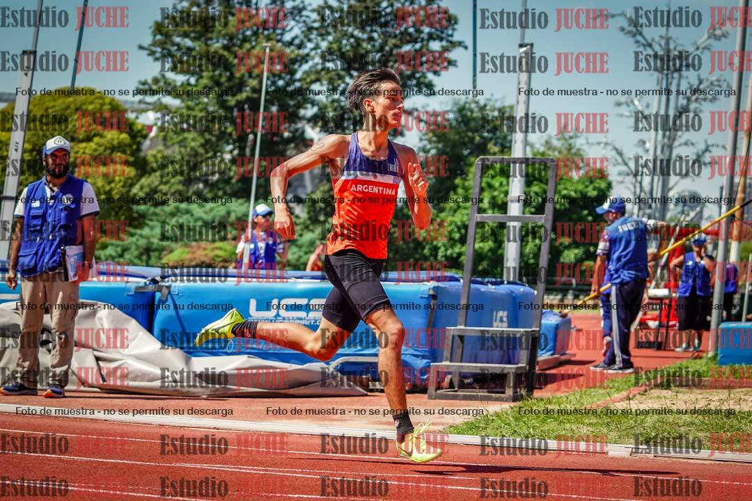 Fotos de los 400 m con vallas de varones