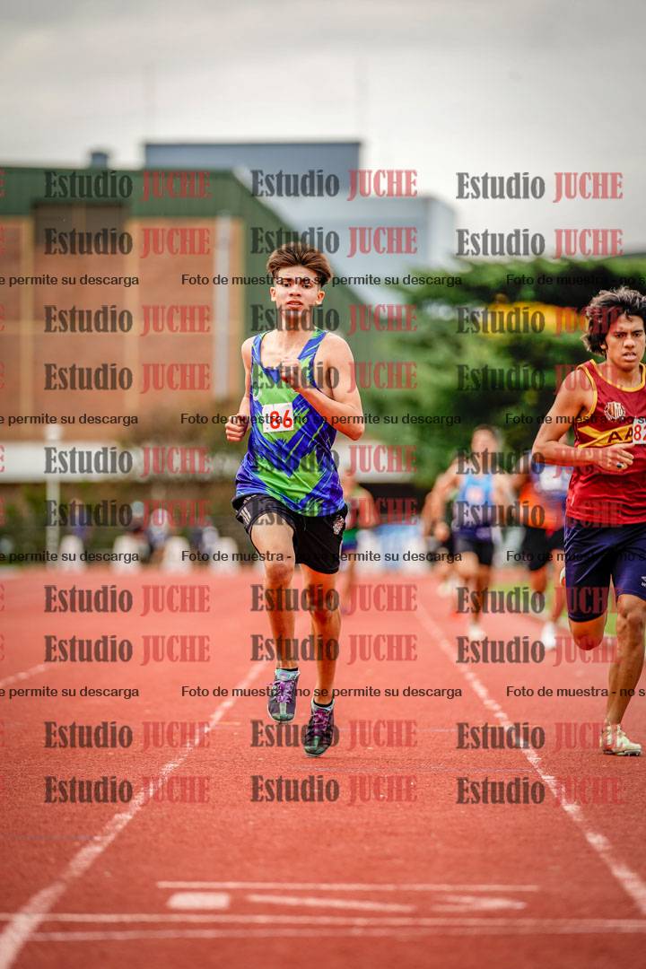 Fotos de los 800 m de varones