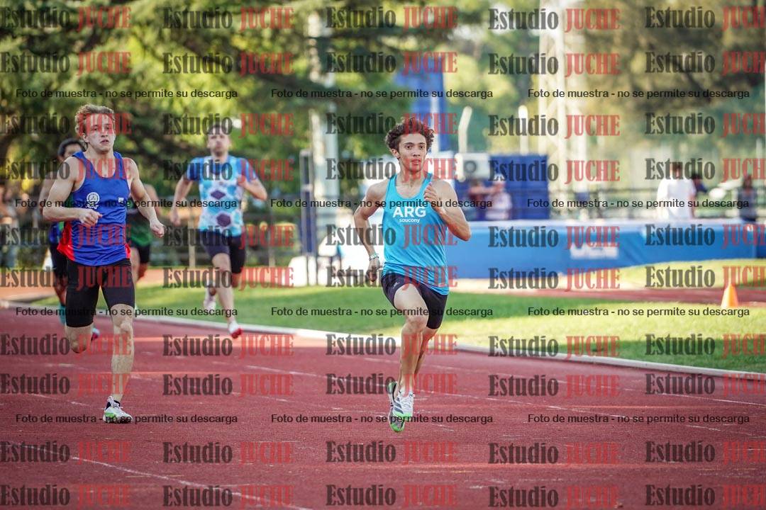 Fotos de los 400 m de varones
